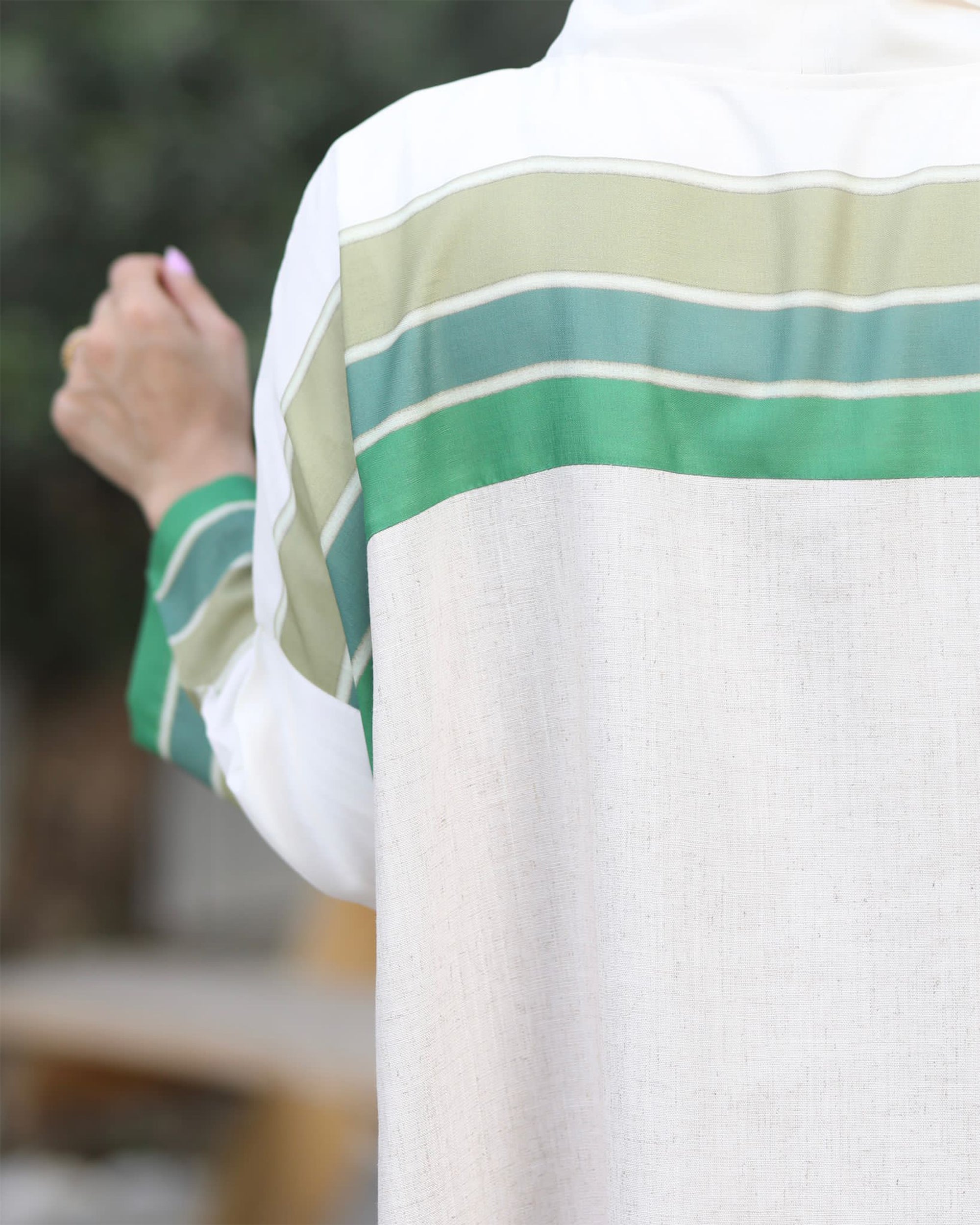 Shirt Model 1032 - linen & Cotton - White & Colored