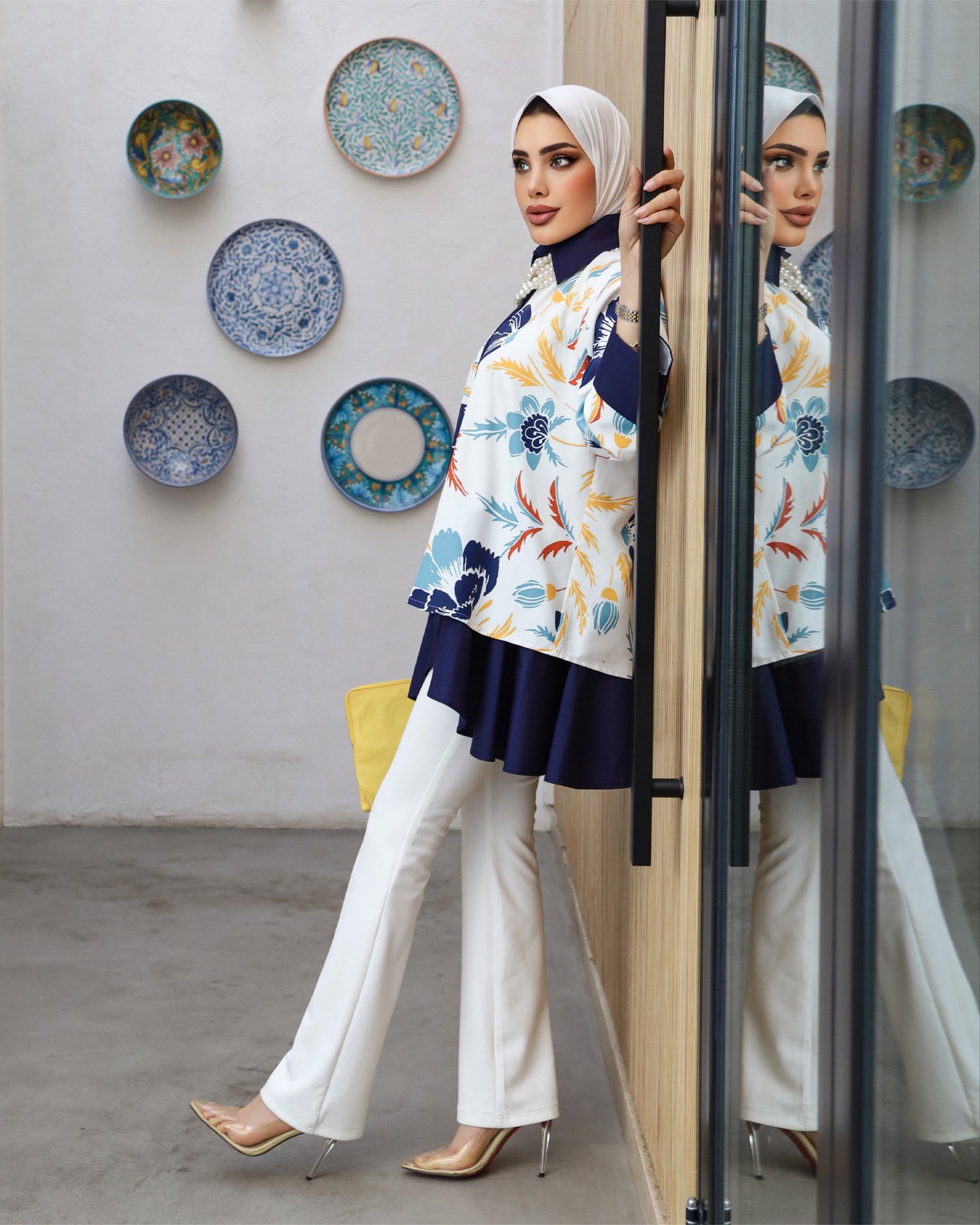 Shirt Model 1036 - Poplin & Cotton - White & Colored