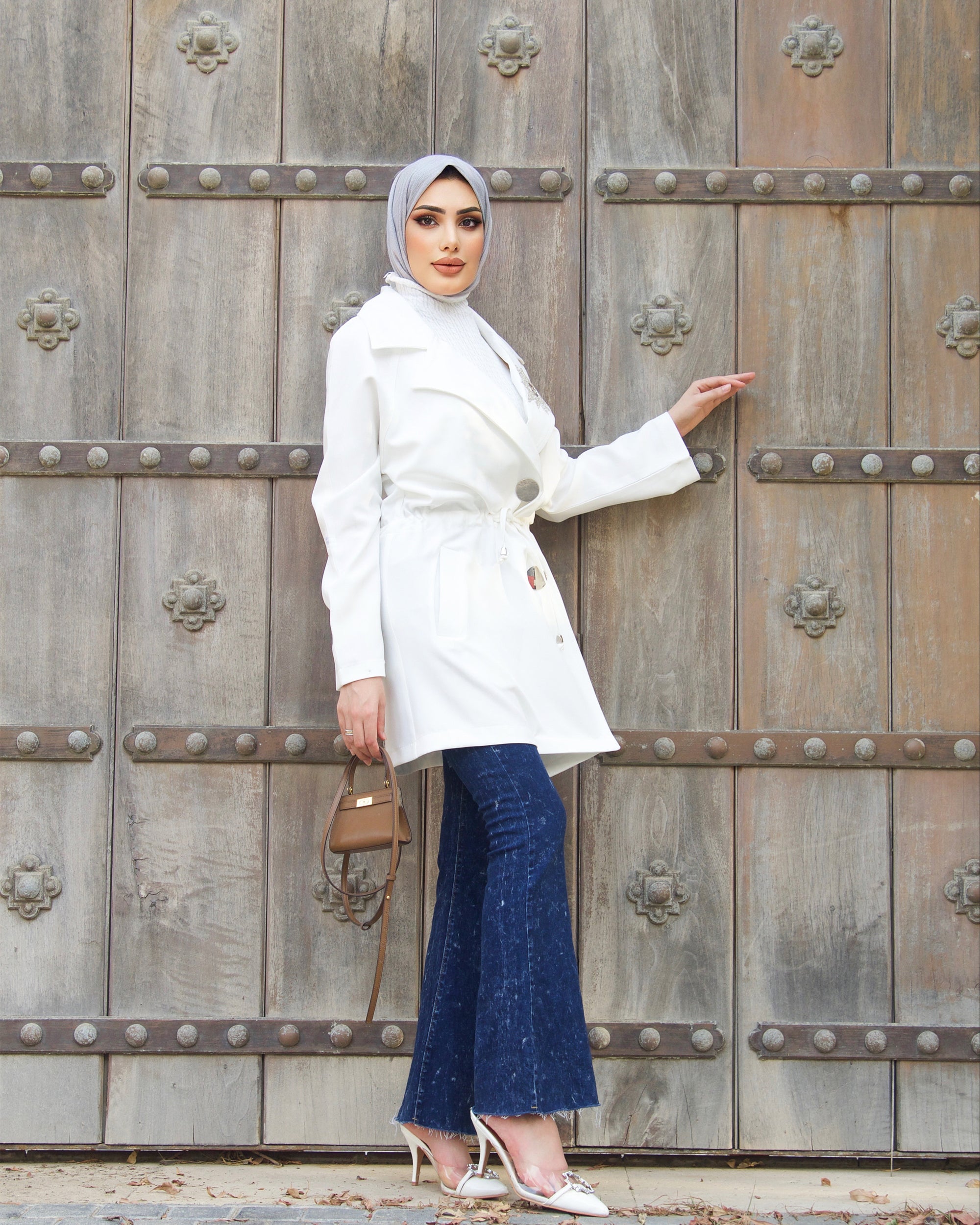 Jacket Model 1043 - Barbie - White