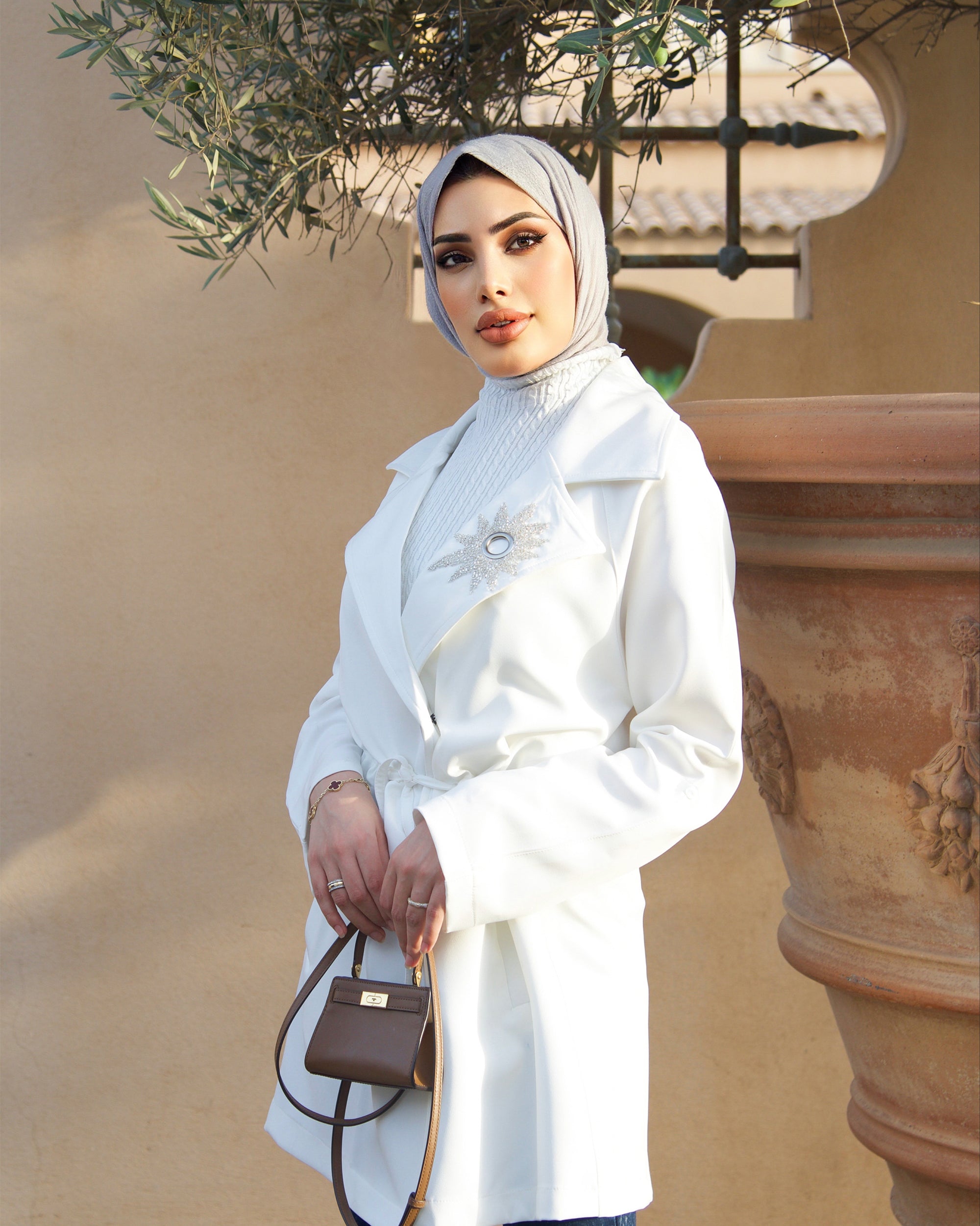 Jacket Model 1043 - Barbie - White