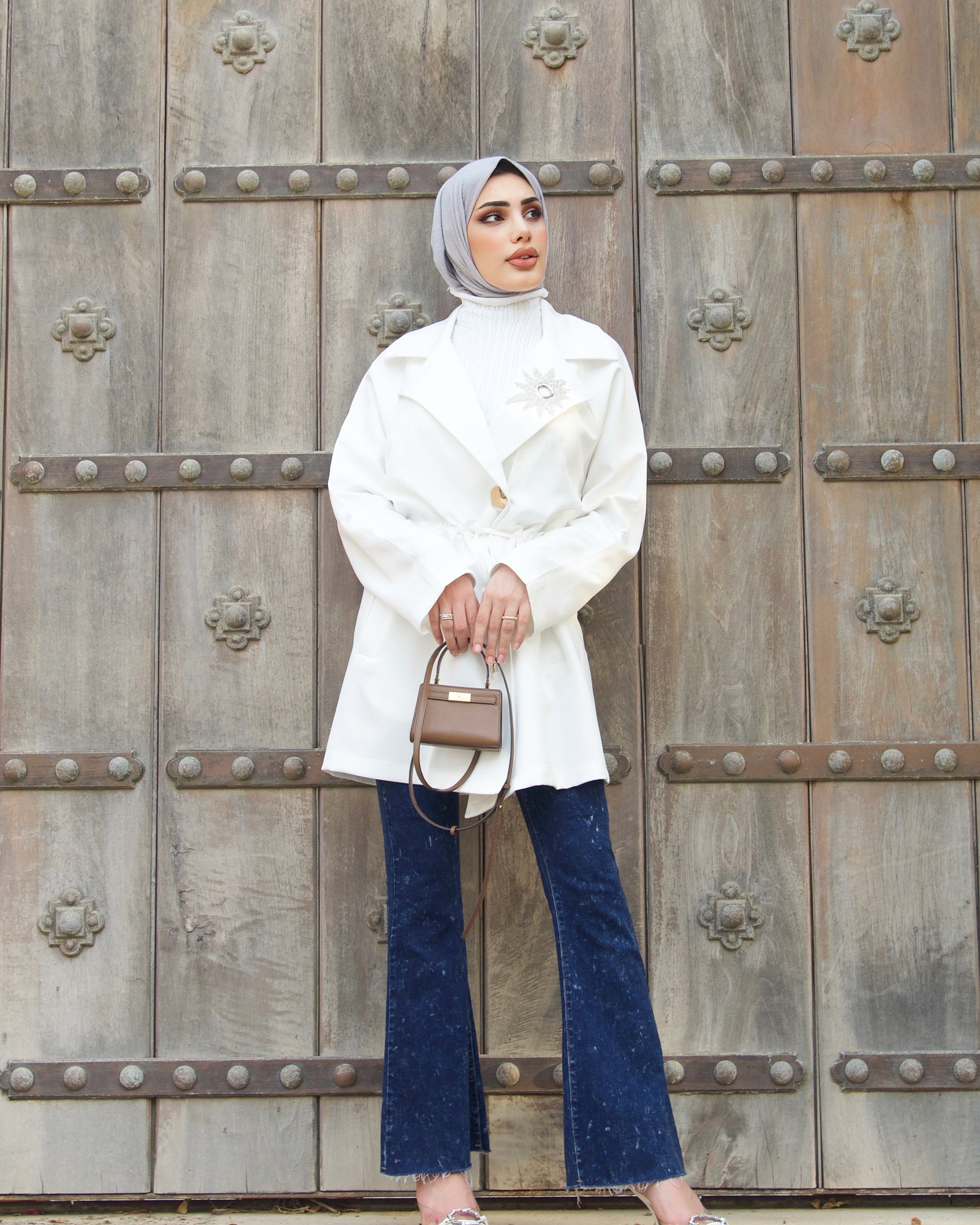 Jacket Model 1043 - Barbie - White