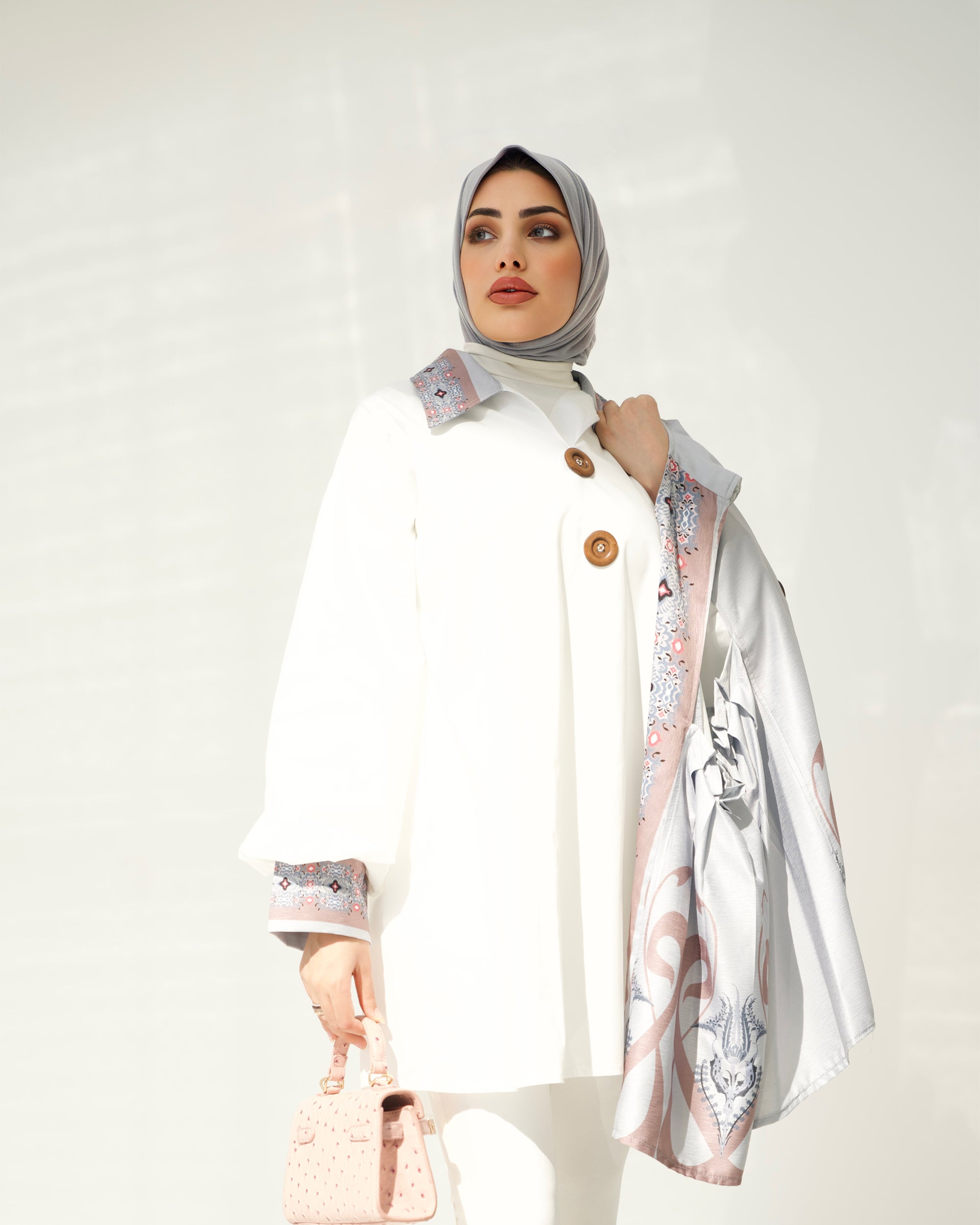 Shirt & Vest Model 1046 - Poplin & Cotton - White & Colored