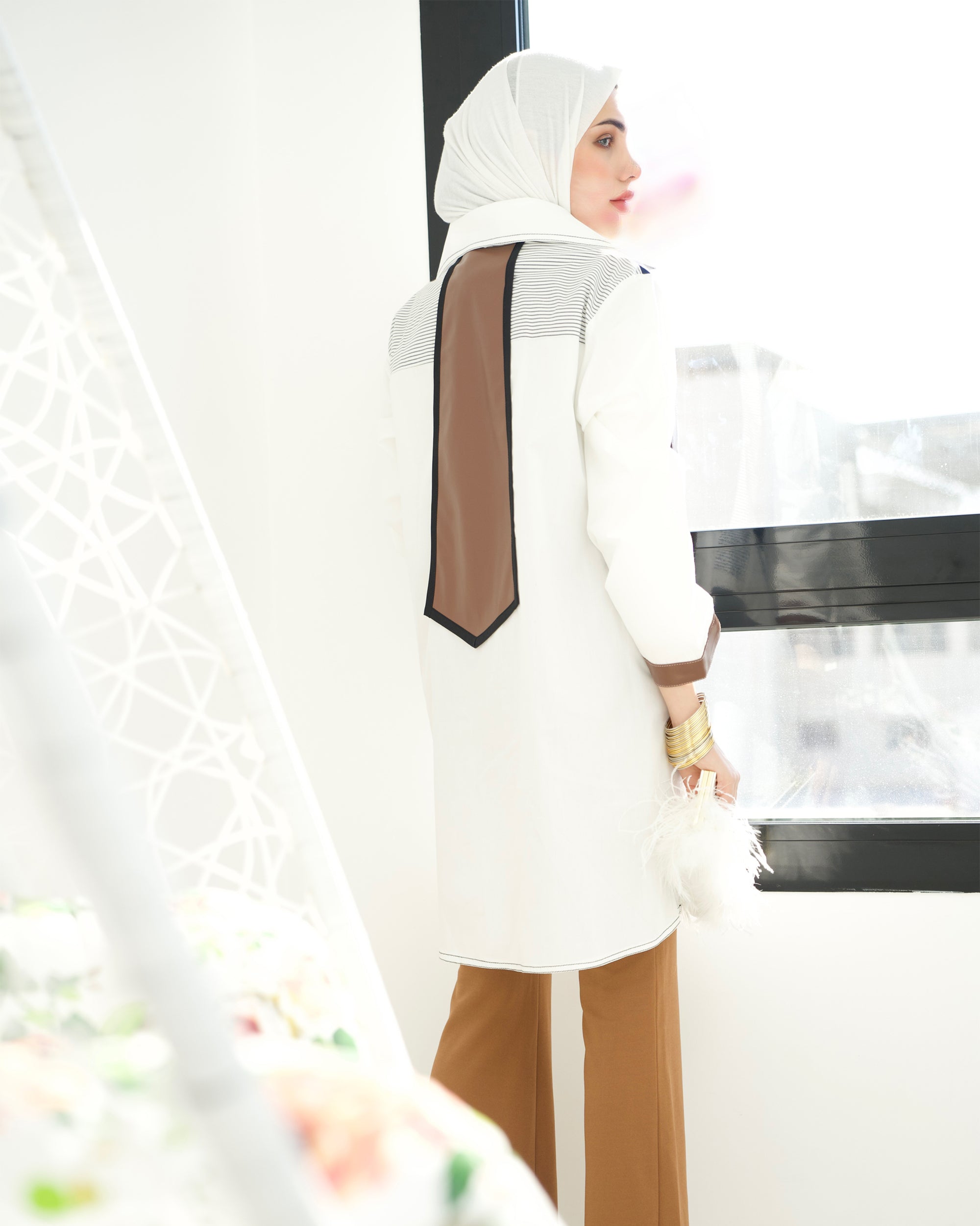 Shirt Model 1049 - Poplin - White & Colored