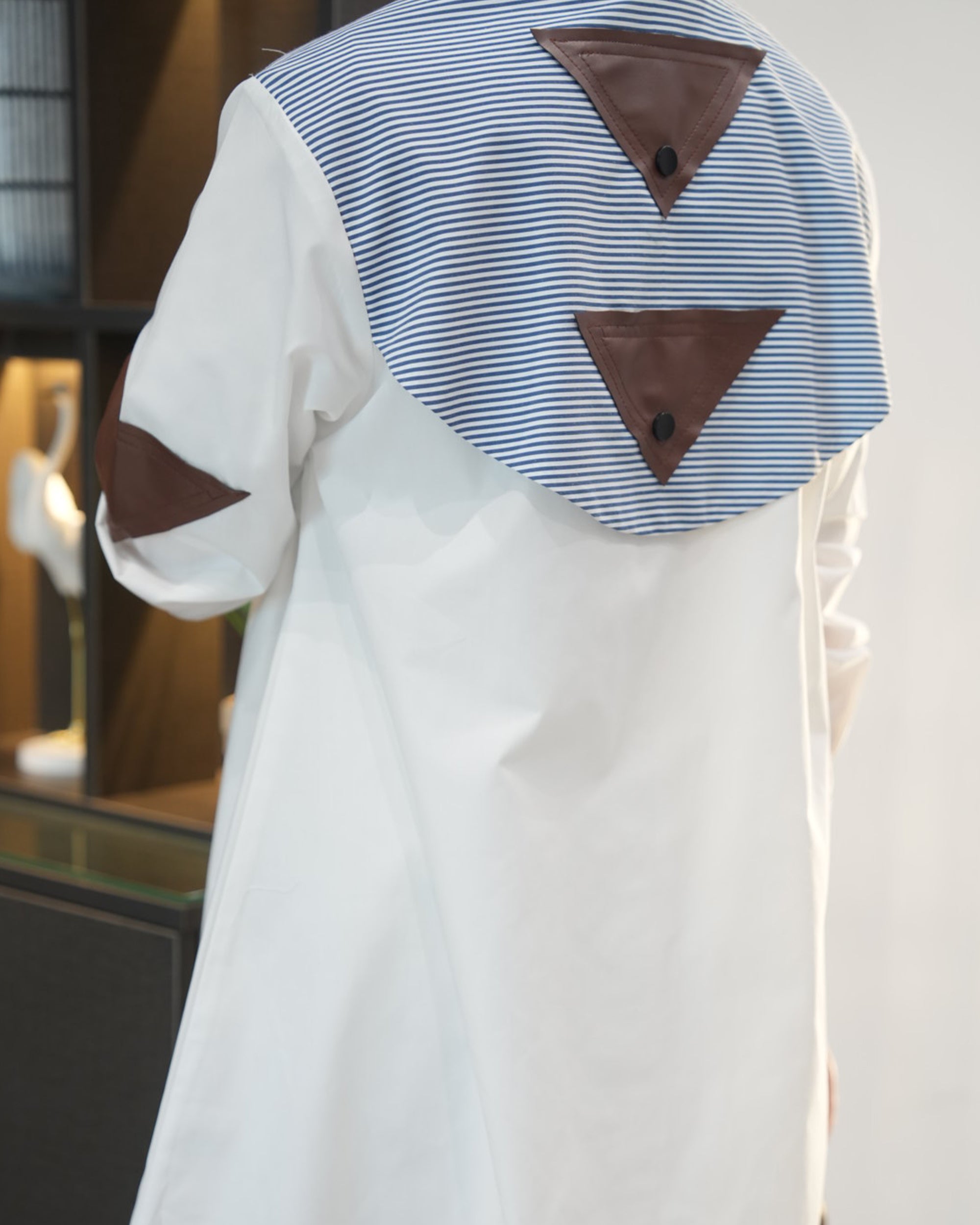 Shirt Model 1088 - Poplin - White