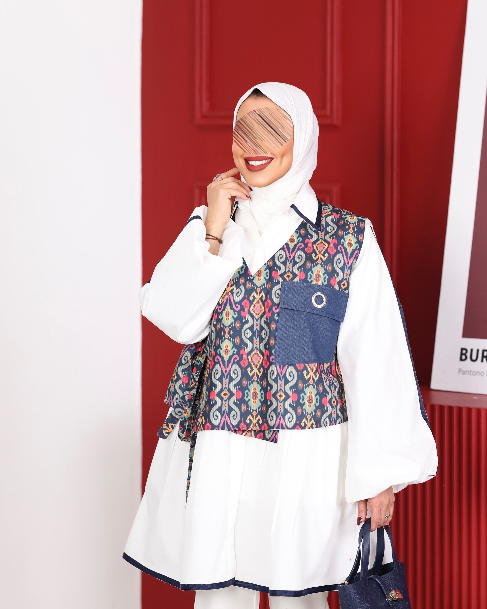 Shirt Model 1094 - Poplin - White