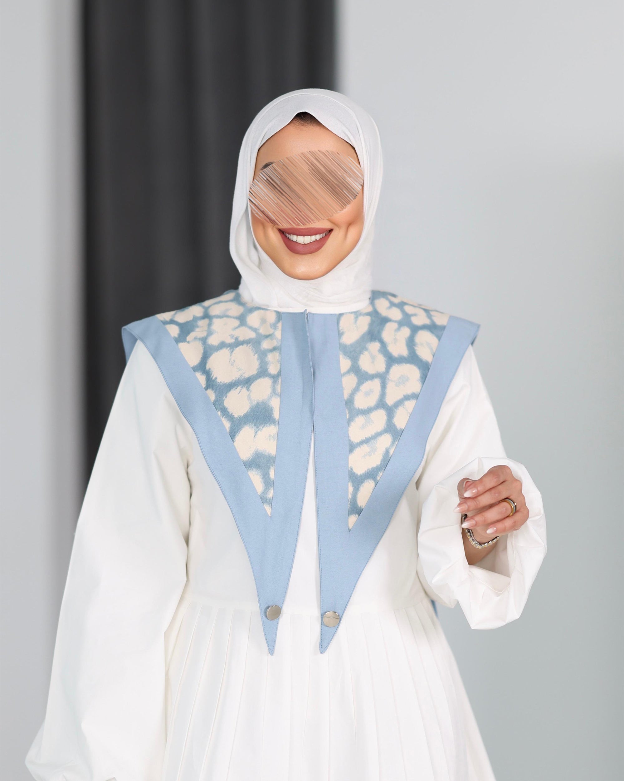 Shirt Model 1107 - Poplin - White