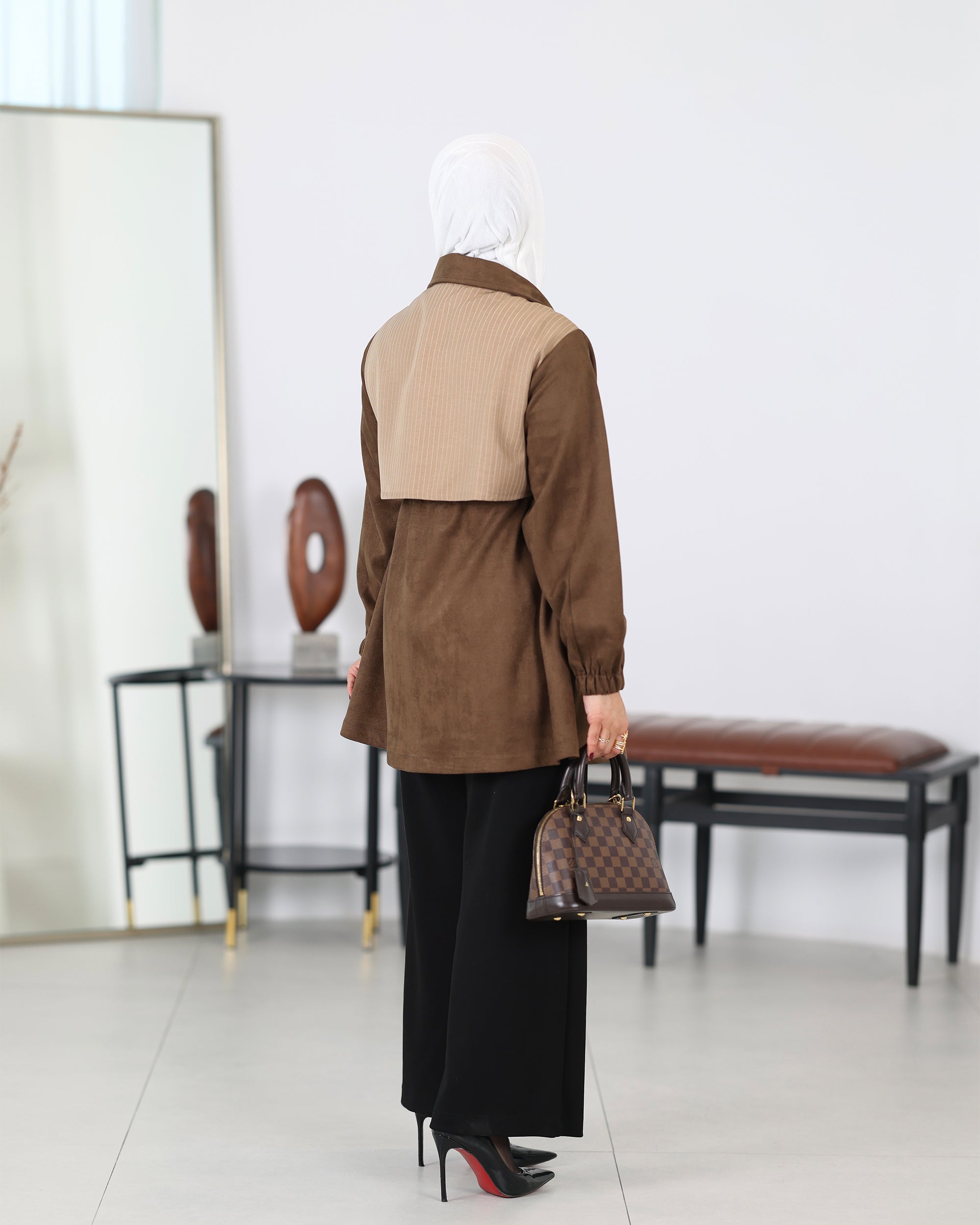 Shirt Model 1113 - Chamois - Brown