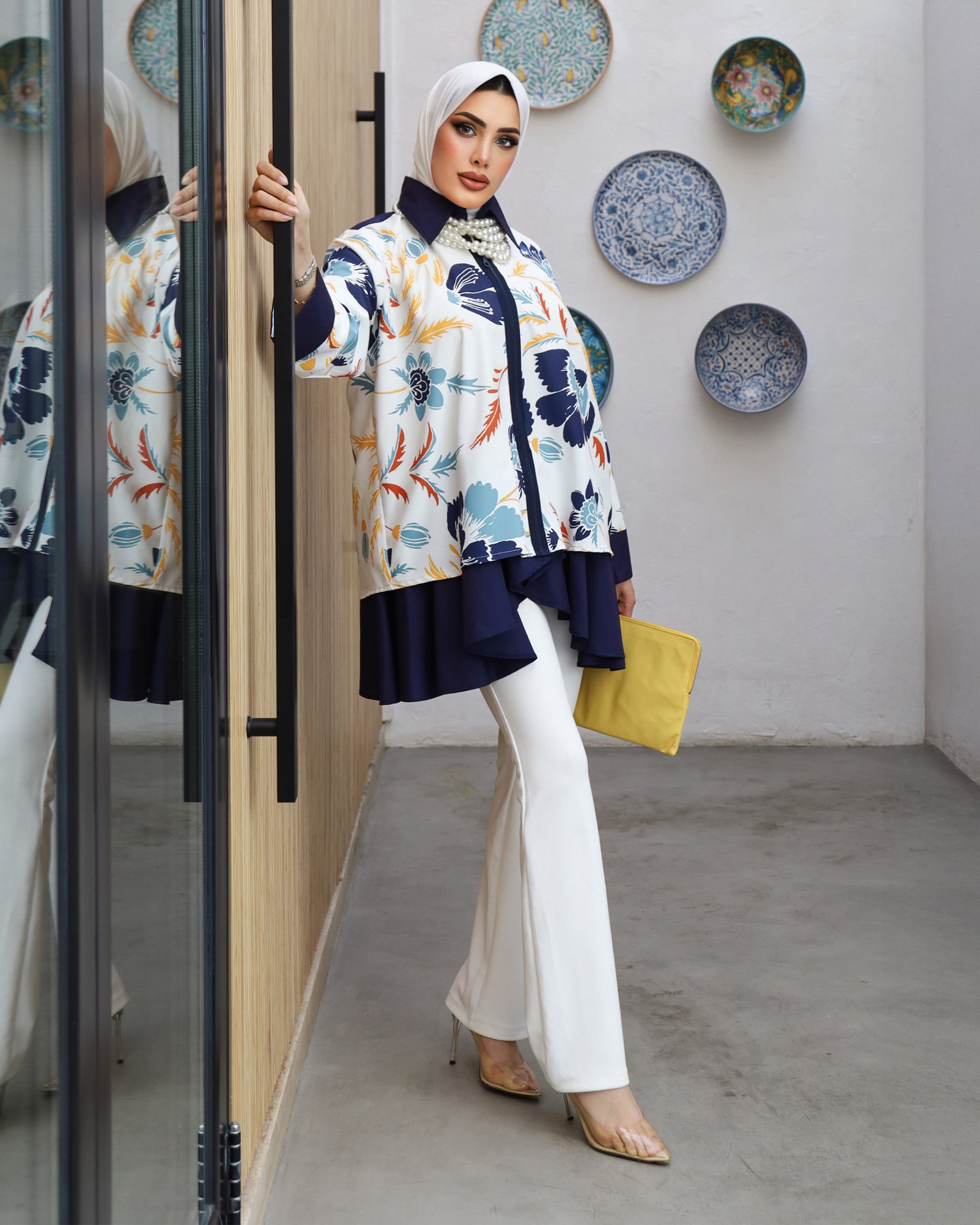 Shirt Model 1036 - Poplin & Cotton - White & Colored