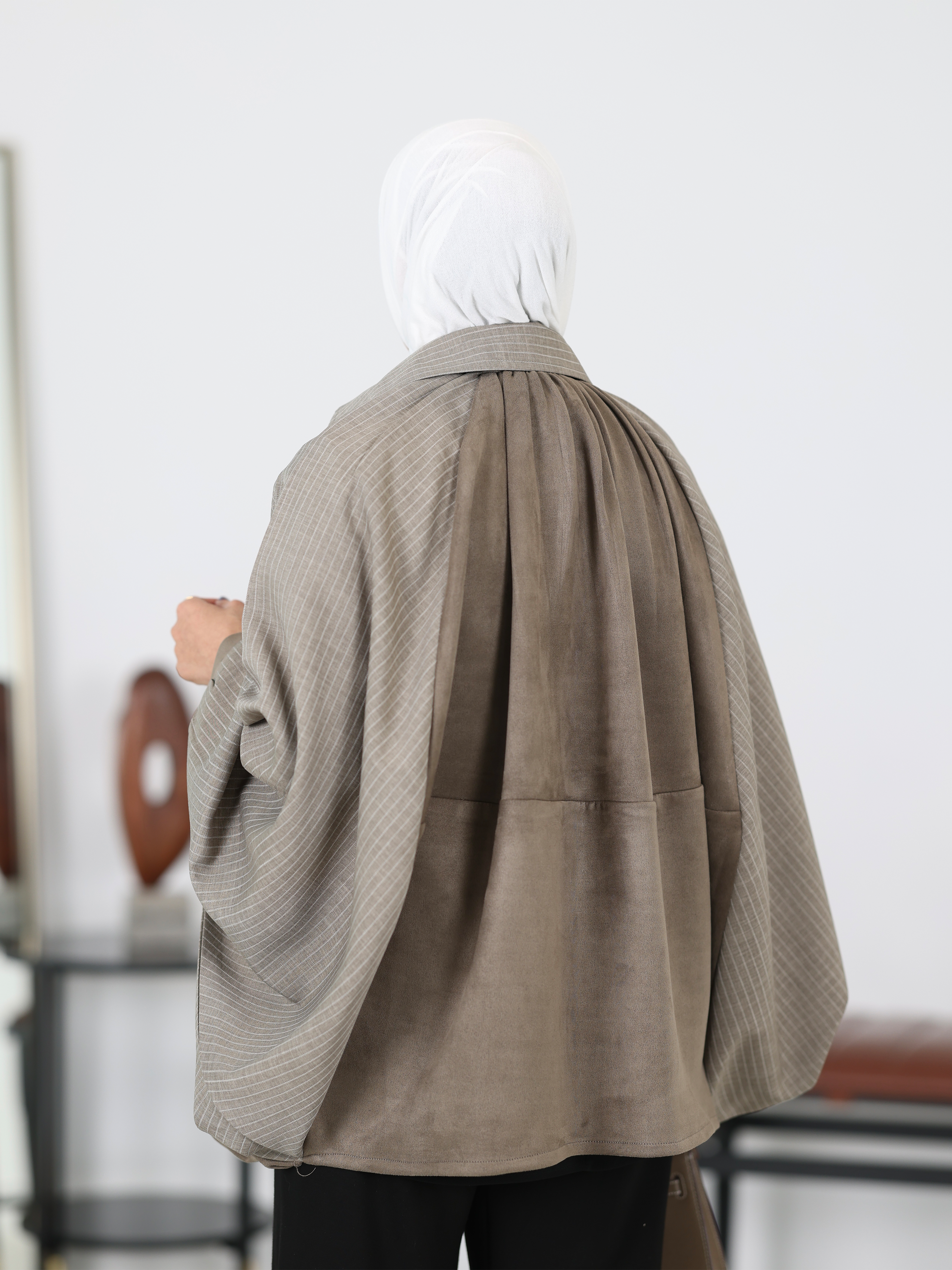 Shirt Model 1116 - Chamois - Grey