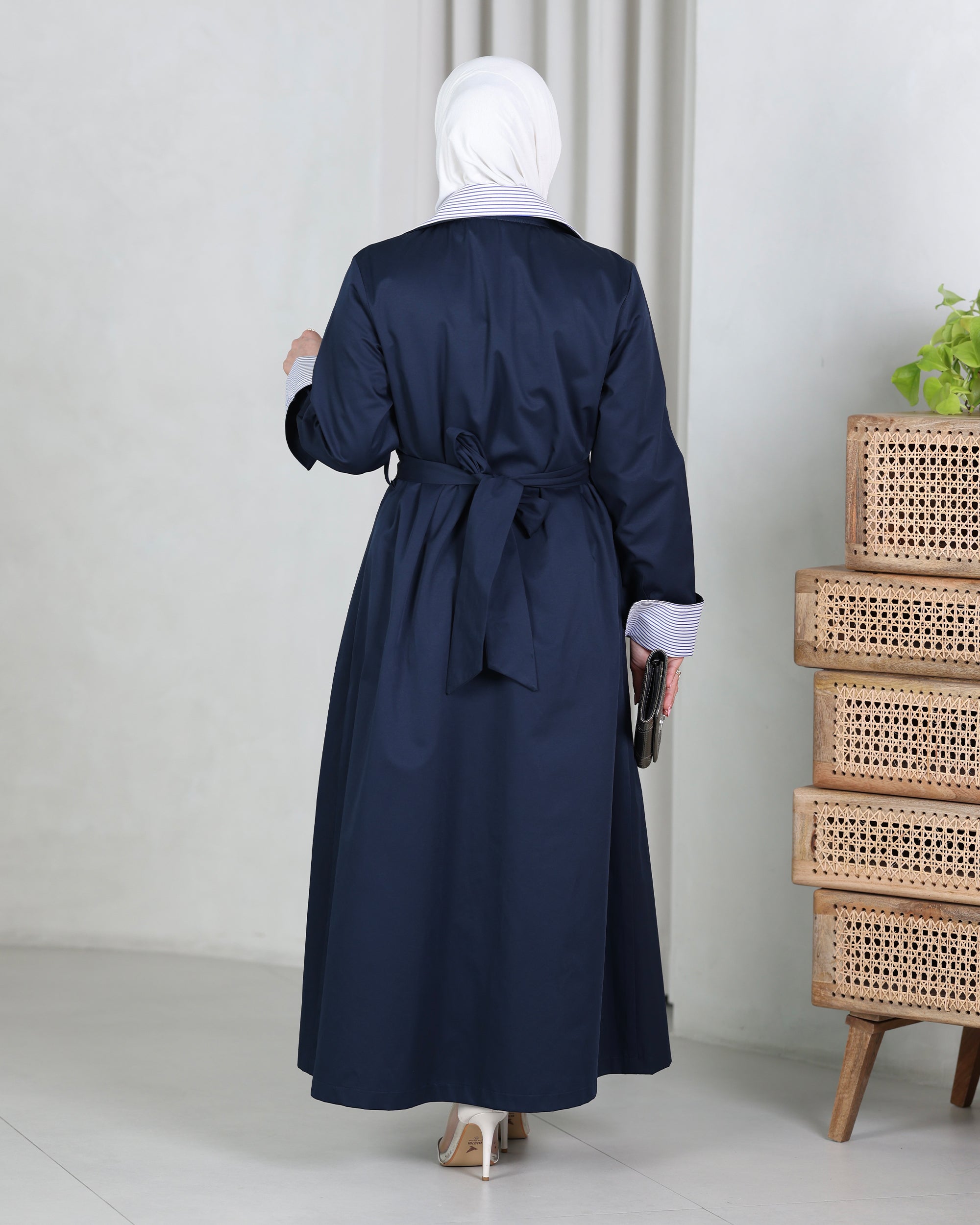 Trench Coat Model 1135 - Parachute - Navy